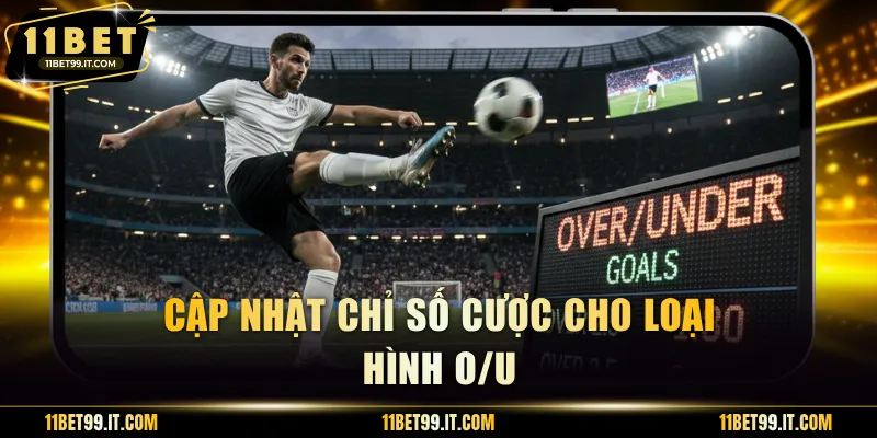 Cập nhật chỉ số cược cho loại hình O/U